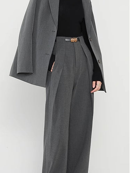 Classic Fit Straight Leg Pants
