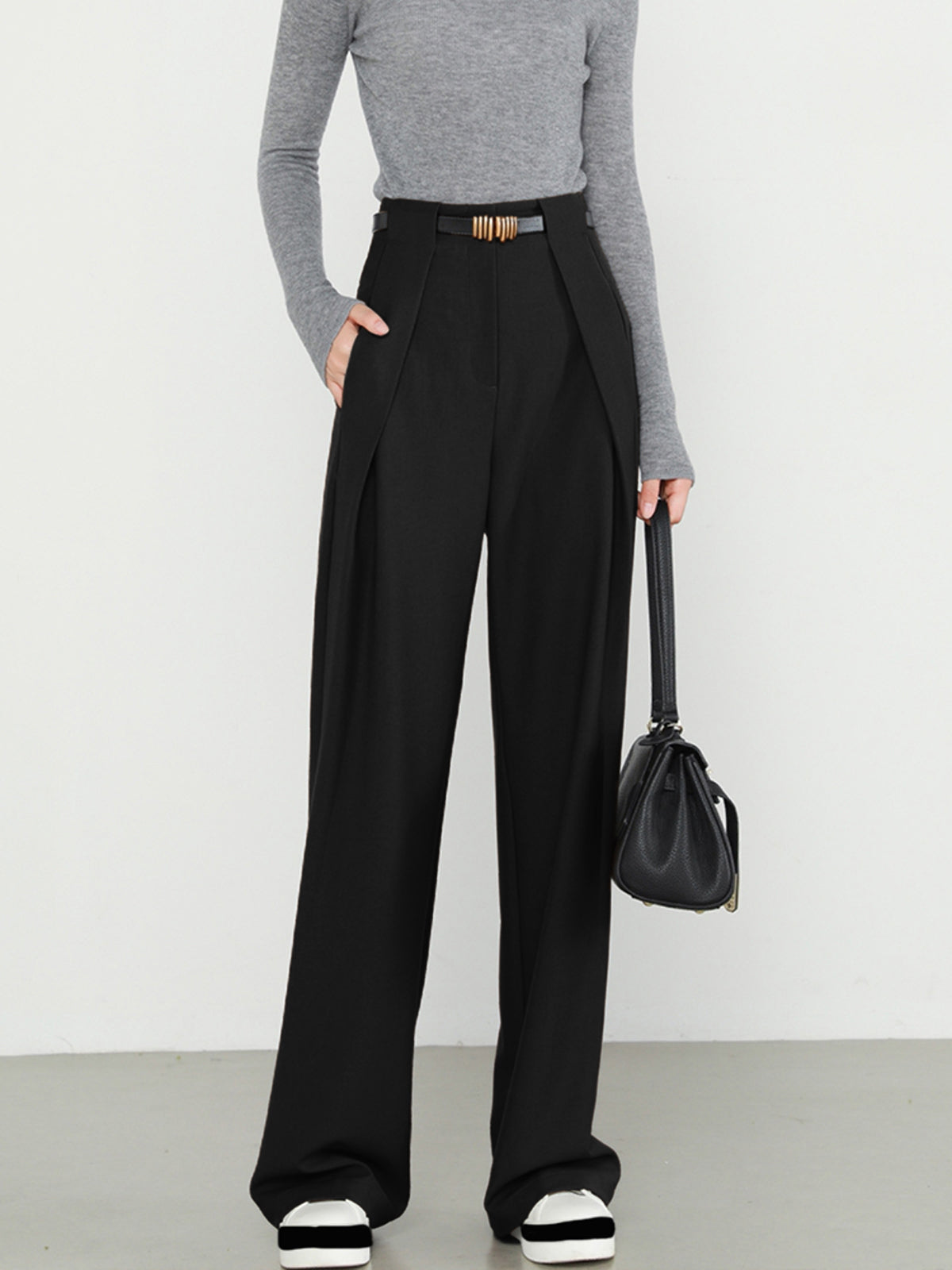 Classic Fit Straight Leg Pants