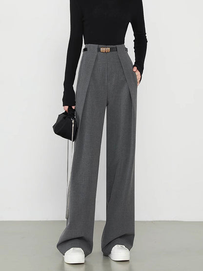 Classic Fit Straight Leg Pants - Pexav