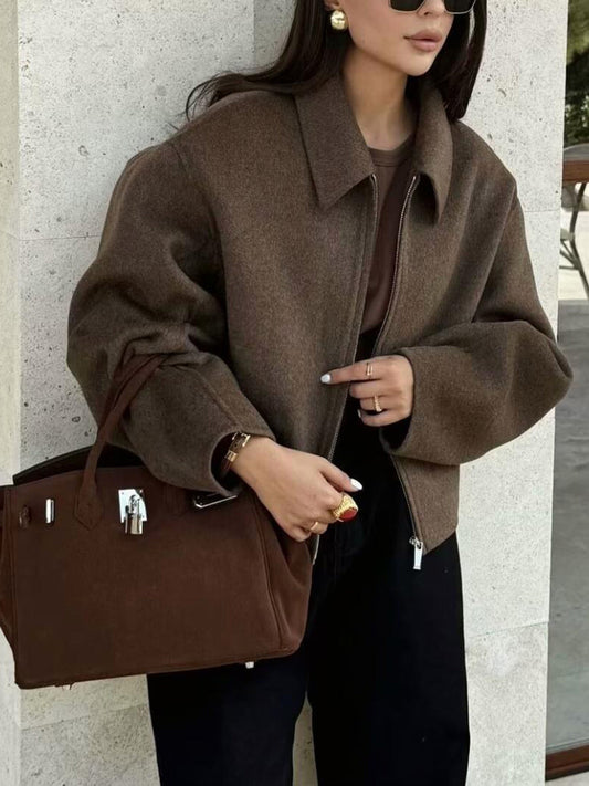 Classic Textured Blazer Jacket - Pexav