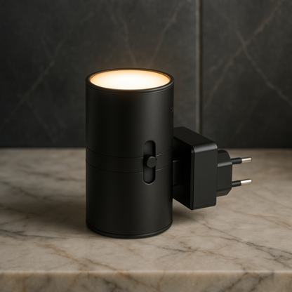 Simple Plug in Table Lamp with Soft Night Light - Pexav