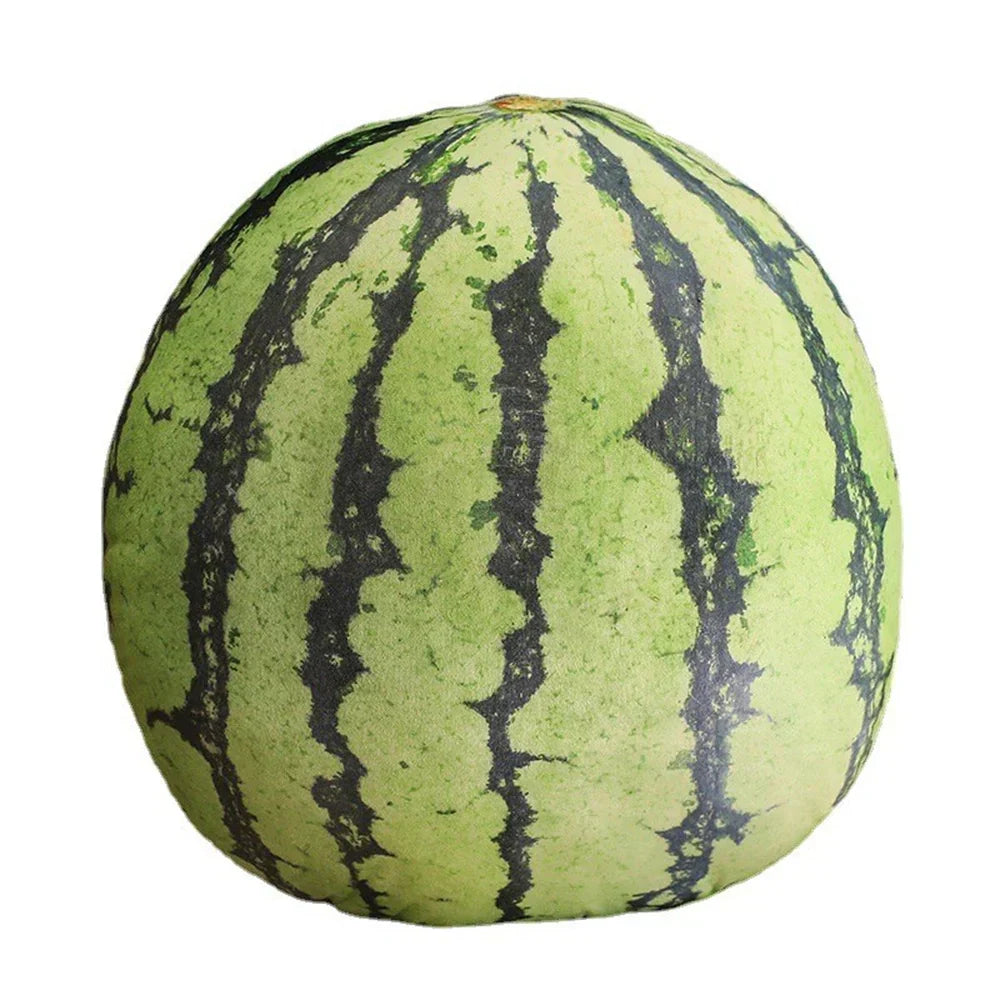 Plush Fruit Cushion - CuddleFruit-Watermelon-Nora Luxe