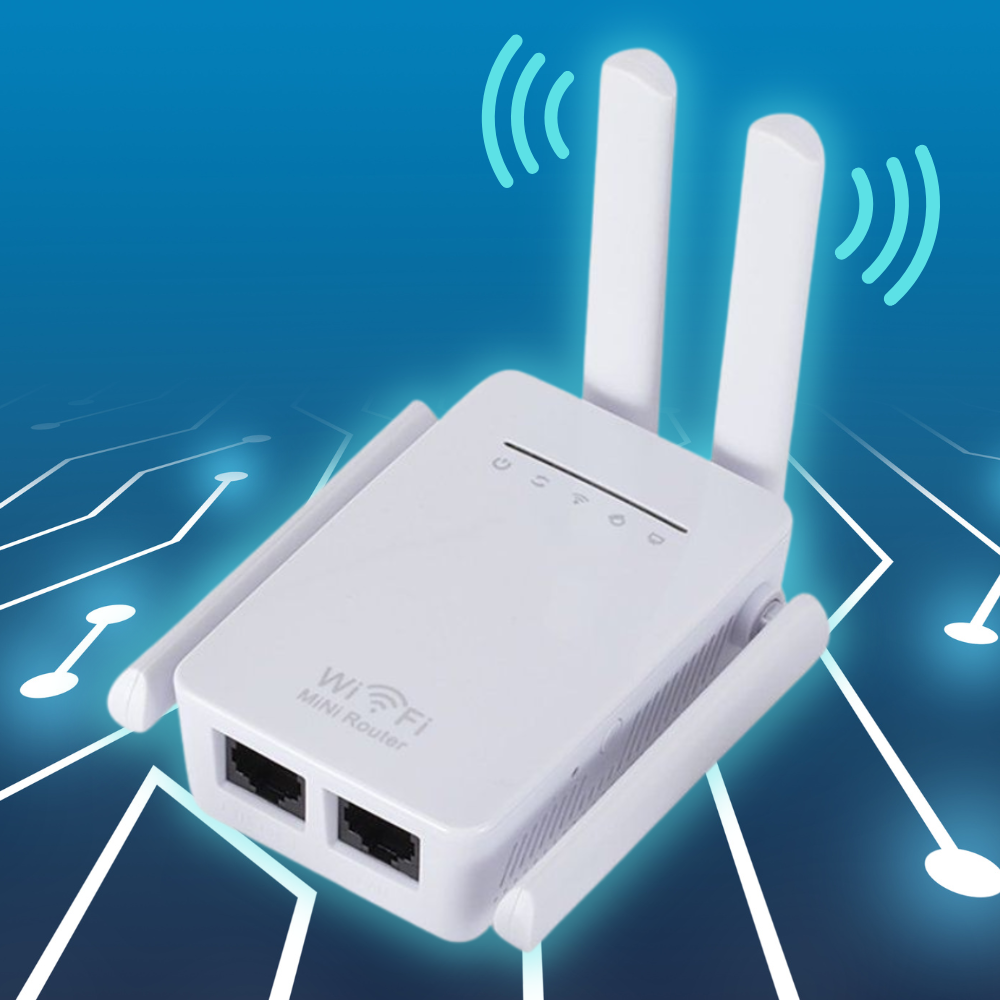 Strong WiFi Network Signal Amplifier Booster Device