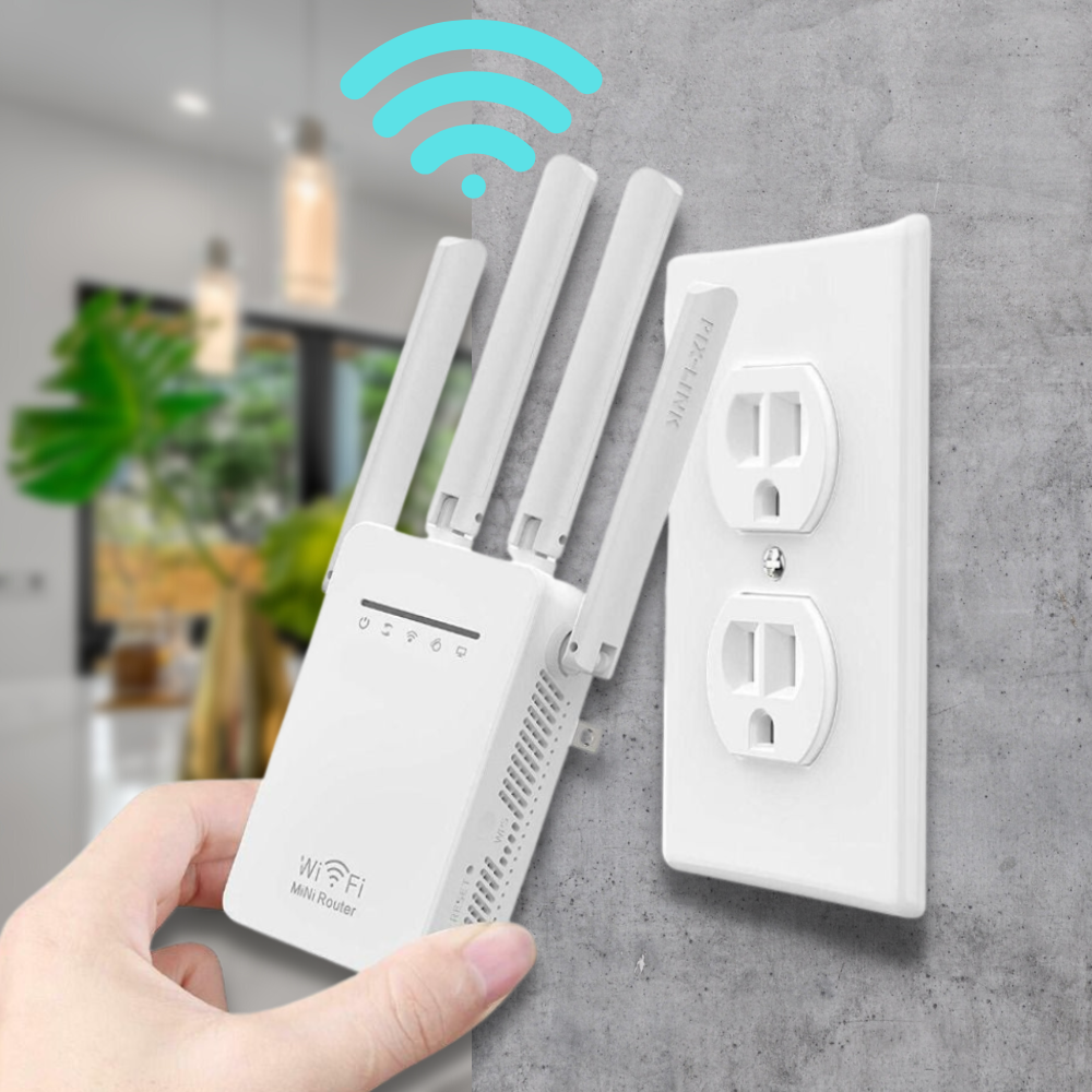 Strong WiFi Network Signal Amplifier Booster Device - Pexav