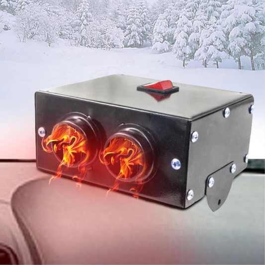 Compact 12V Car Window Defogger Heater for Winter - Pexav