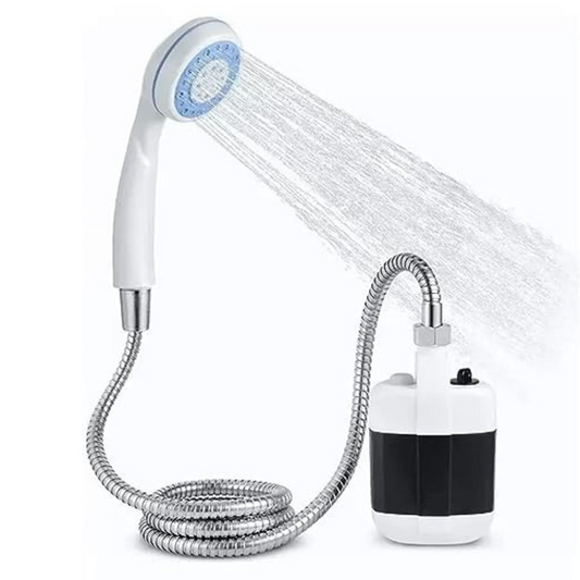 Compact Battery Powered Camping Shower Kit - Pexav