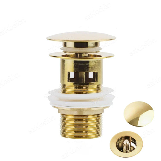 Adjustable Basin Sink Plug with Overflow Protection - Pexav