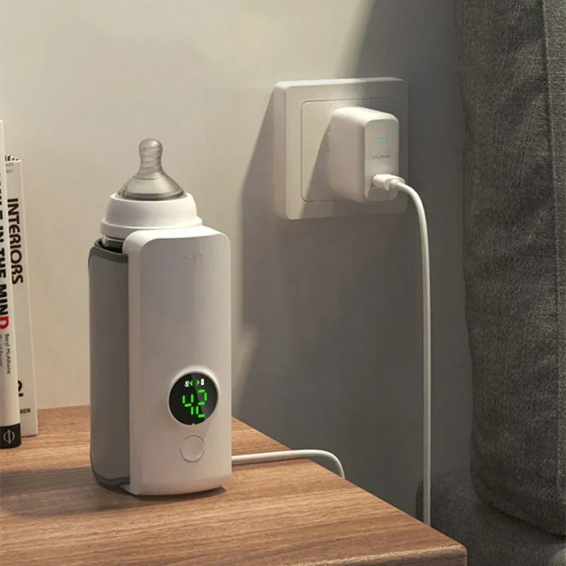 Compact Baby Bottle Warmer with Thermostat - Pexav