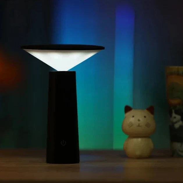 Portable Dimmable Table Lamp - LumoFlex-Black-Nora Luxe