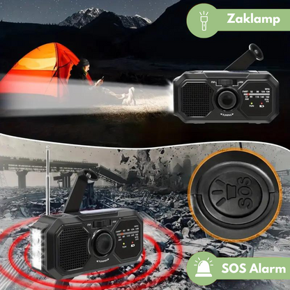 Portable Emergency Radio - SurvivalWave-Nora Luxe
