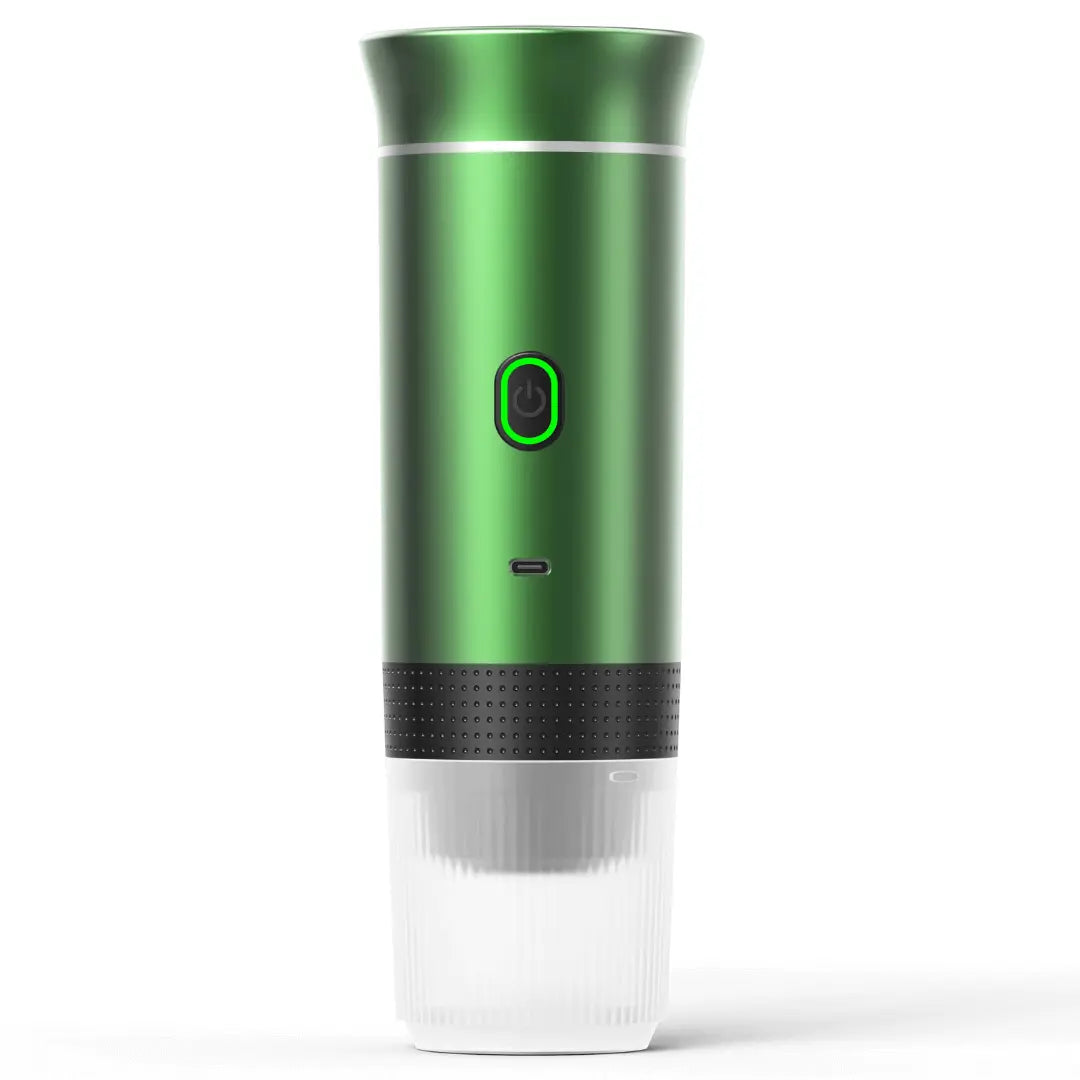 Portable Espresso Machine - EspressoGo-Meta Green-Nora Luxe