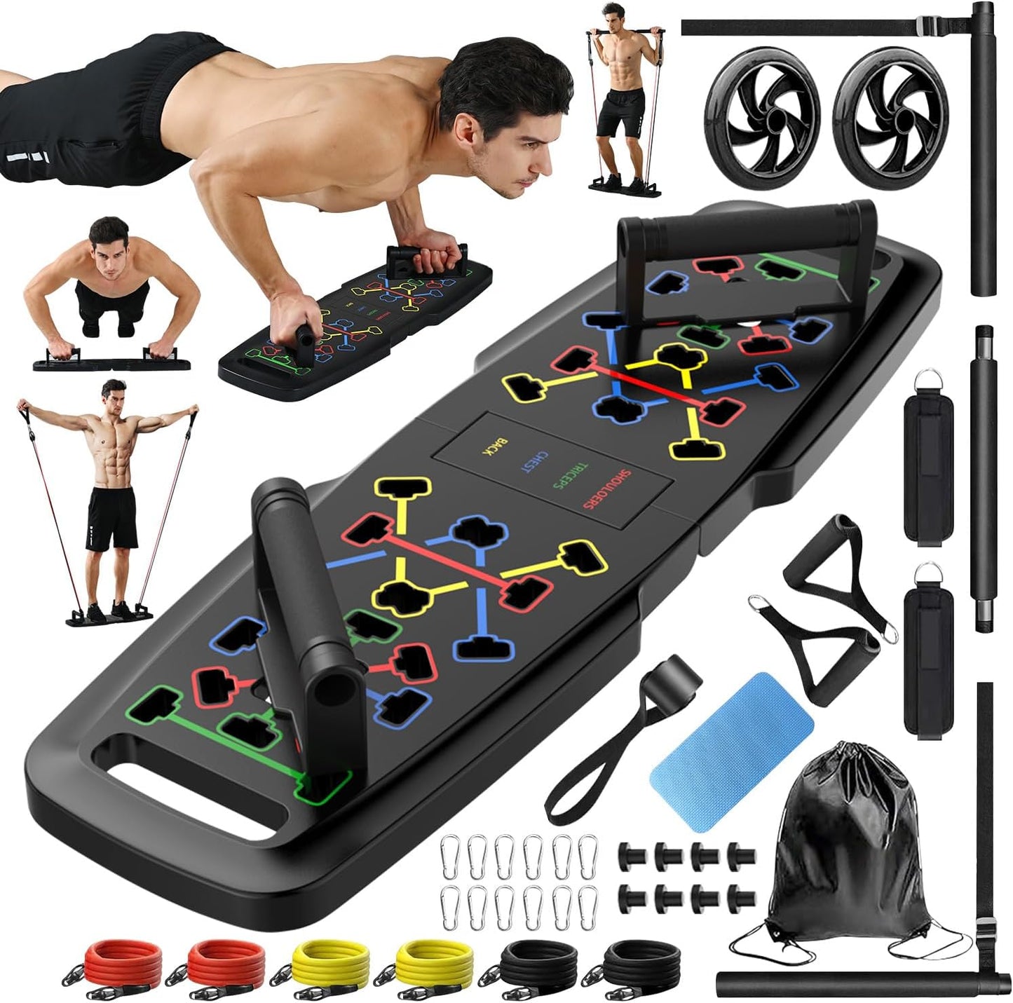 Compact Home Workout Equipment Set - Pexav