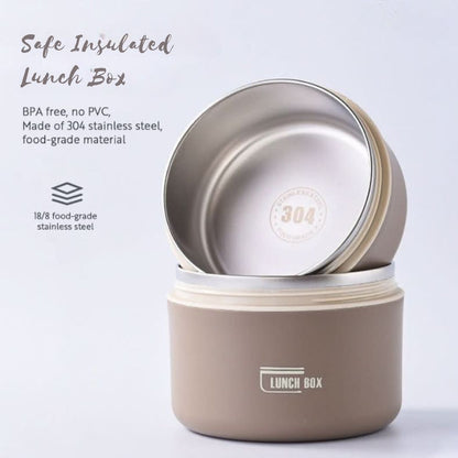 Portable Insulated Meal Container Set - LunchMate-White-2 dozen + bag + FREE cutlery set-Nora Luxe