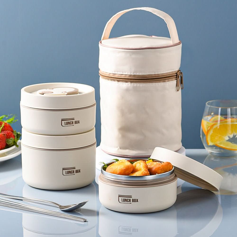 Thermal Food Storage Lunch Box Set - Pexav