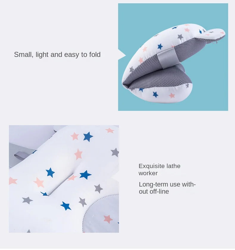 Portable Non-Slip Baby Bath Mat - SplashEase-White-Nora Luxe
