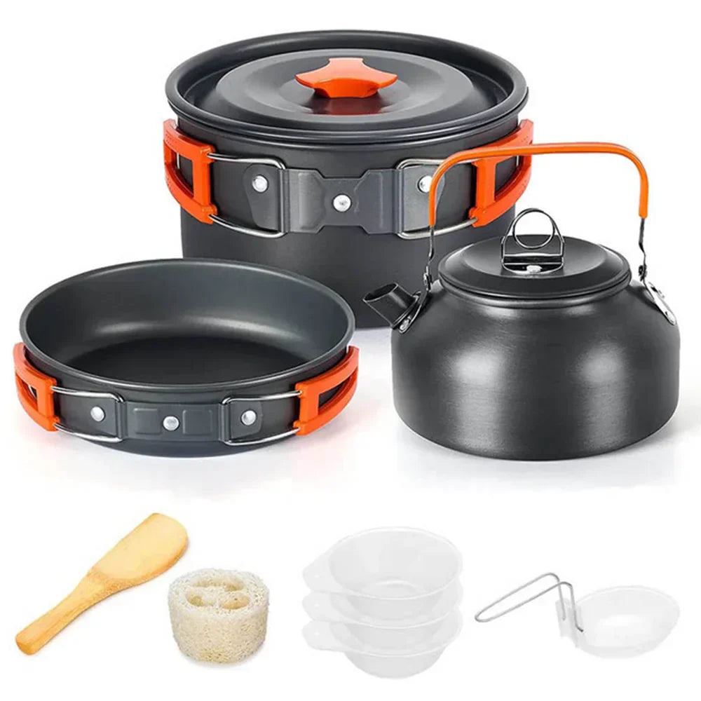 Compact Camping Cookware Kit - Pexav