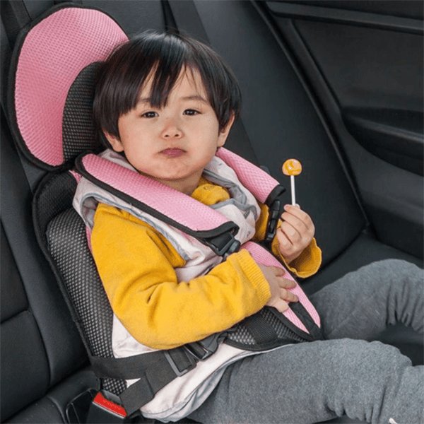 Comfortable Baby Booster Seat with Adjustable Back Support