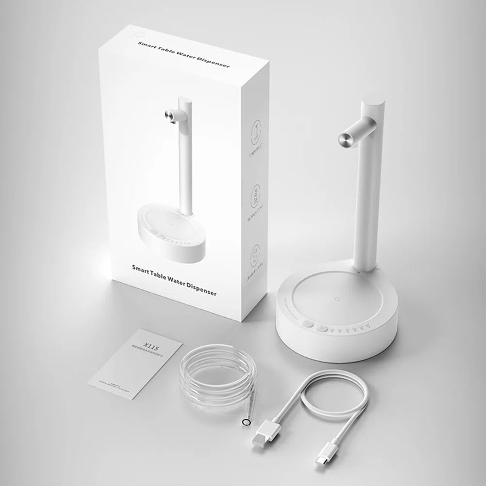 Portable Water Dispenser - AquaFlow-White-Nora Luxe