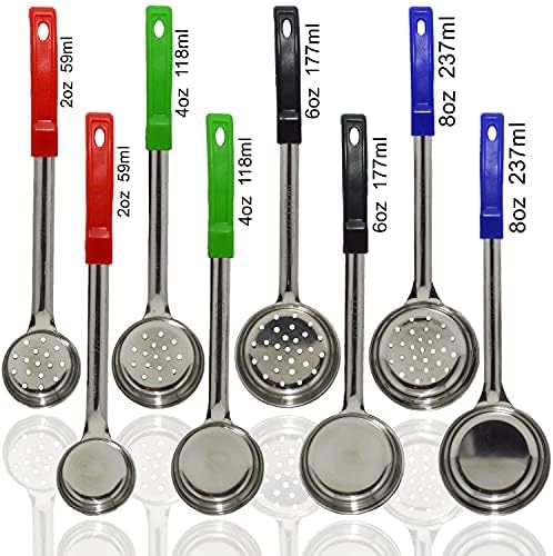 Portion Control Serving Spoons Set – 8-Piece Measuring Spoons-Nora Luxe
