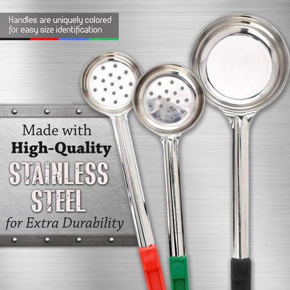 Portion Control Serving Spoons Set – 8-Piece Measuring Spoons-Nora Luxe