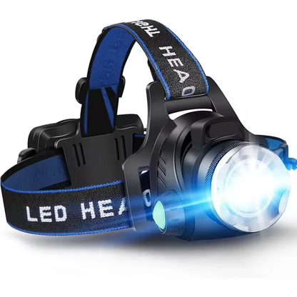 Bright Rechargeable LED Headlamp for Outdoor Use - Pexav
