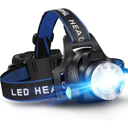 Bright Rechargeable LED Headlamp for Outdoor Use - Pexav