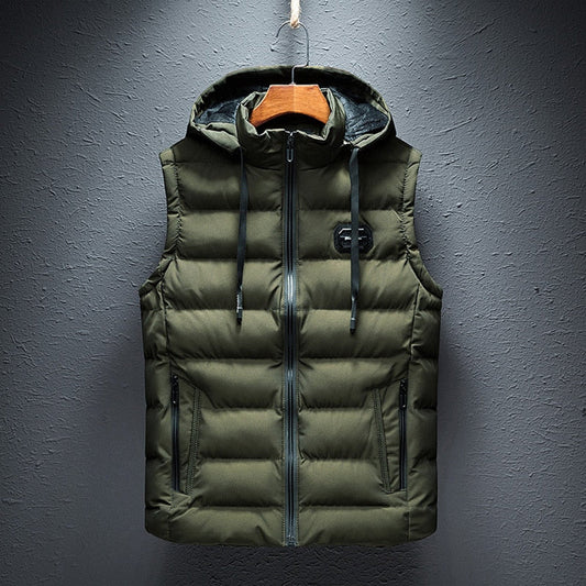 Warm Mens Padded Bodywarmer Jacket - Pexav