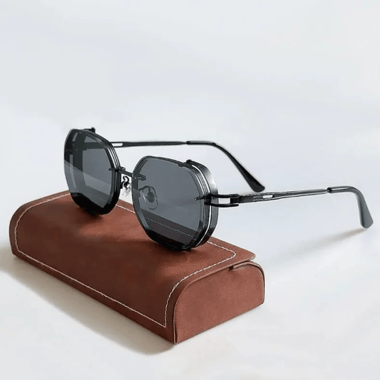 Stylish Mens Sunglasses with Slim Frames - Pexav