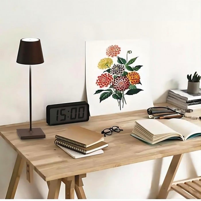 Rechargeable LED Table Lamp Cordless Touch Dimmable Light