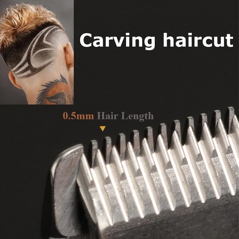 Premium Cordless Mens Hair Trimmer Kit