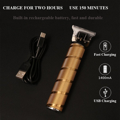 Premium Cordless Mens Hair Trimmer Kit