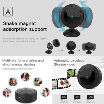 Compact Wireless 1080P HD Home Security Baby Camera