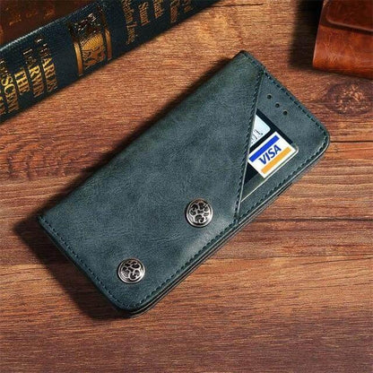 Vintage Leather iPhone Wallet Cover