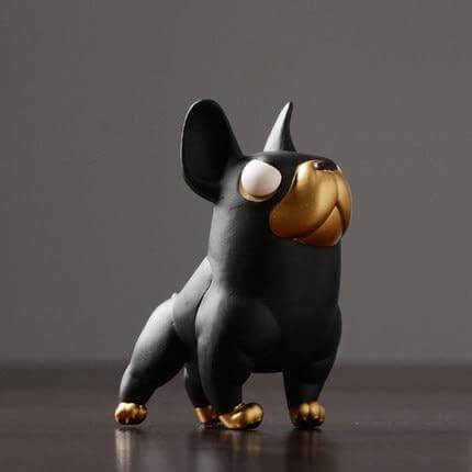 Adorable Dog Figurine Home Decoration