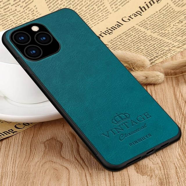 Vintage Style Leather iPhone 11 Cover