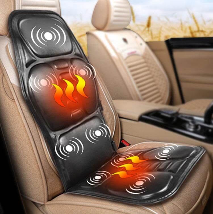 Warm Car Seat Massage Cushion Heater - Pexav