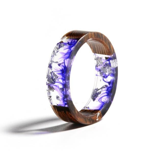 Unique Wooden Heart Ring