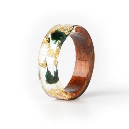 Unique Wooden Heart Ring