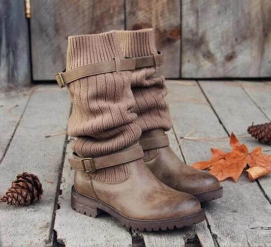 Warm Women's Snow Boots - Pexav