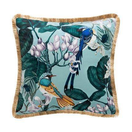 Traditional Chinese Floral Soft Pillow Cover