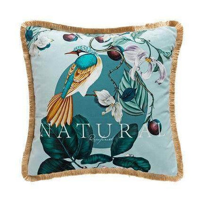 Traditional Chinese Floral Soft Pillow Cover