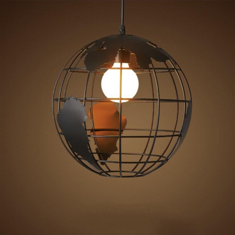 Vintage Sphere Table Lamp - Pexav