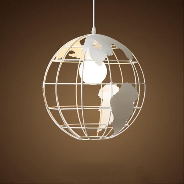 Vintage Sphere Table Lamp