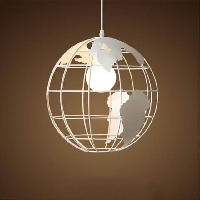 Vintage Sphere Table Lamp