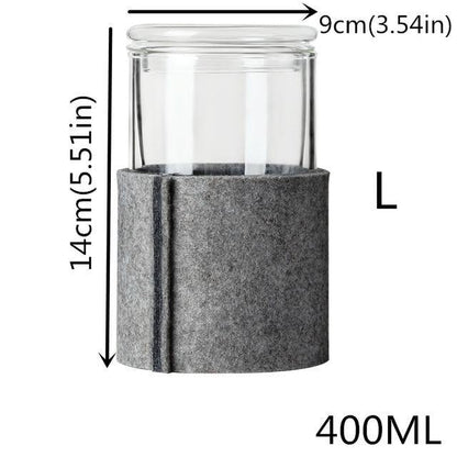 Unique Tea Strainer with Wooden Top