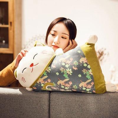 Adorable Good Fortune Throw Pillow