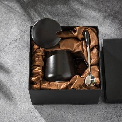 Luxury Stone Patterned Coffee Mug Gift Set