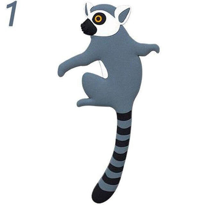 2pcs Cute Animal Wall Hooks