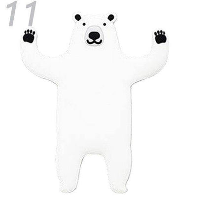 2pcs Cute Animal Wall Hooks