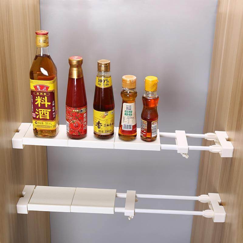 Easy Install Adjustable Kitchen Shelf Storage Rack - Pexav
